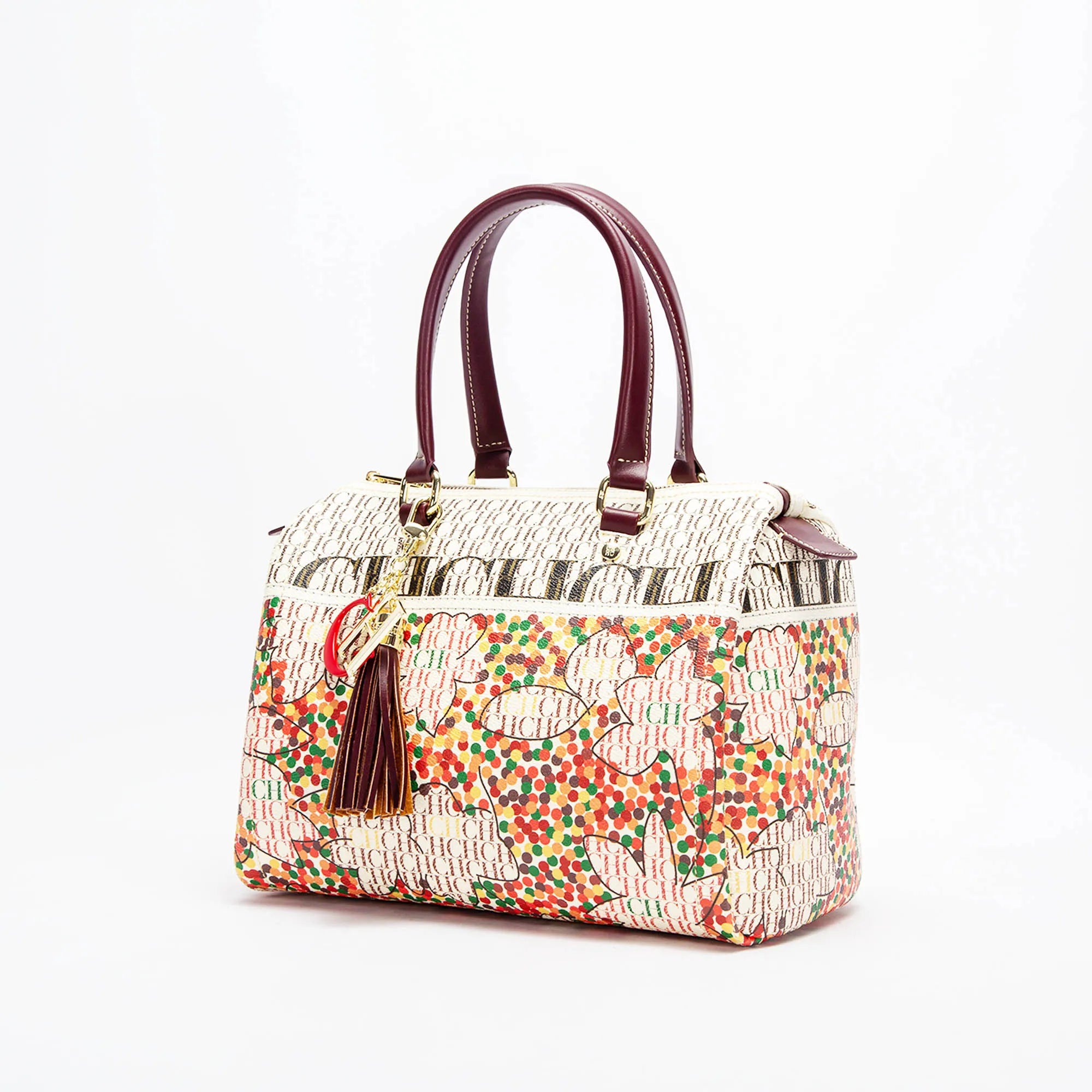 Luxury Jacquard Hand Bag | Colorful Women's Handbag