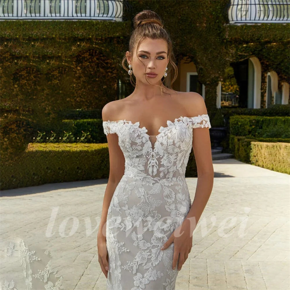 Wedding Dress | Off-Shoulder Dress