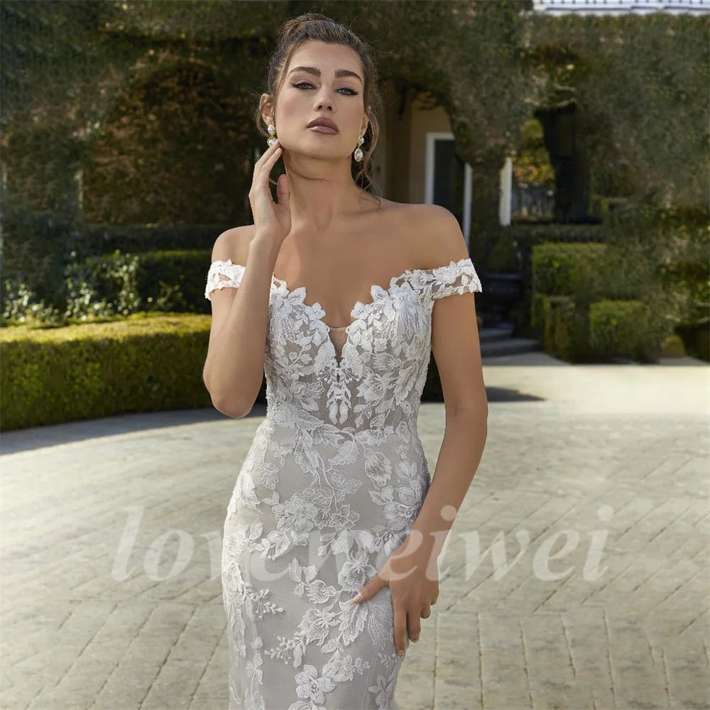 Wedding Dress | Off-Shoulder Dress